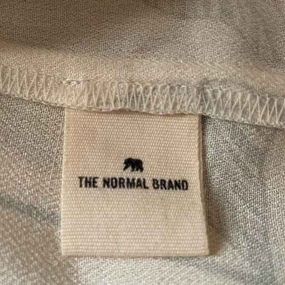 The Normal Brand long sleeve short romper size medium, sheer flowing fabric - Picture 8 of 9